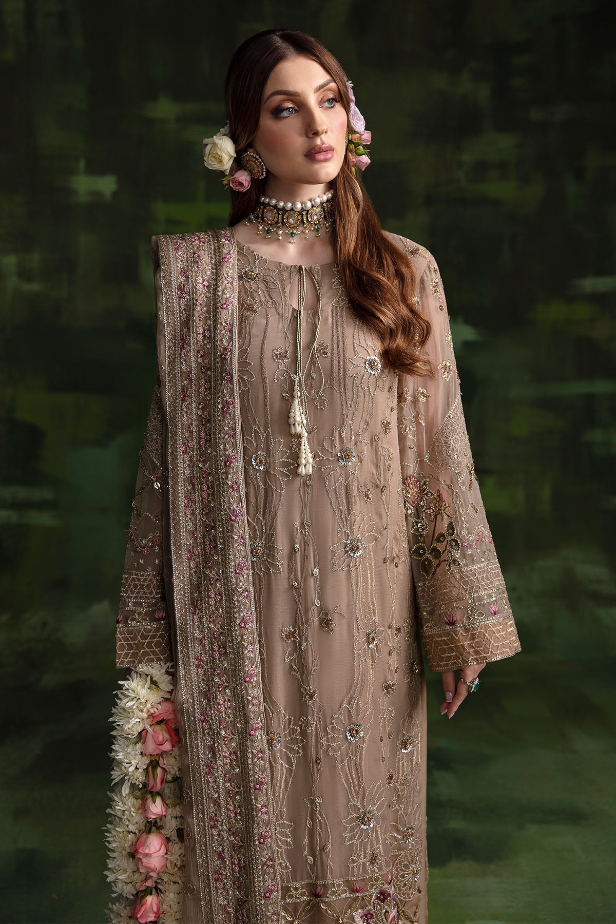 Nureh | Luxury Pret Formals | SEA SWIRL