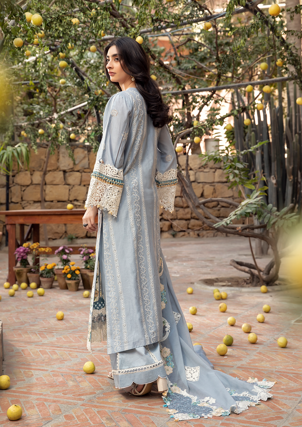 Elaf Premium | Luxury Lawn 25 | ELM-7B MAHVEEN