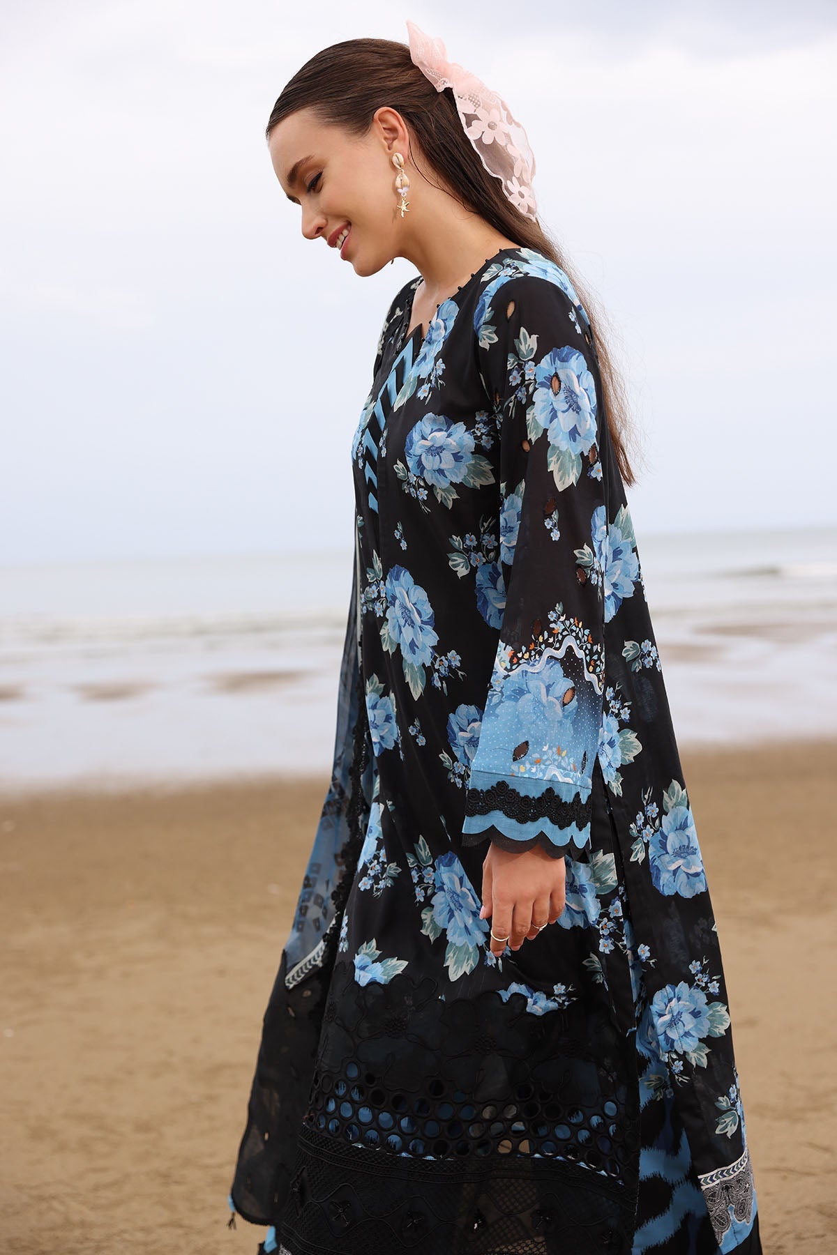 Nureh | Gardenia Embroidered Lawn 25 | NSG-171