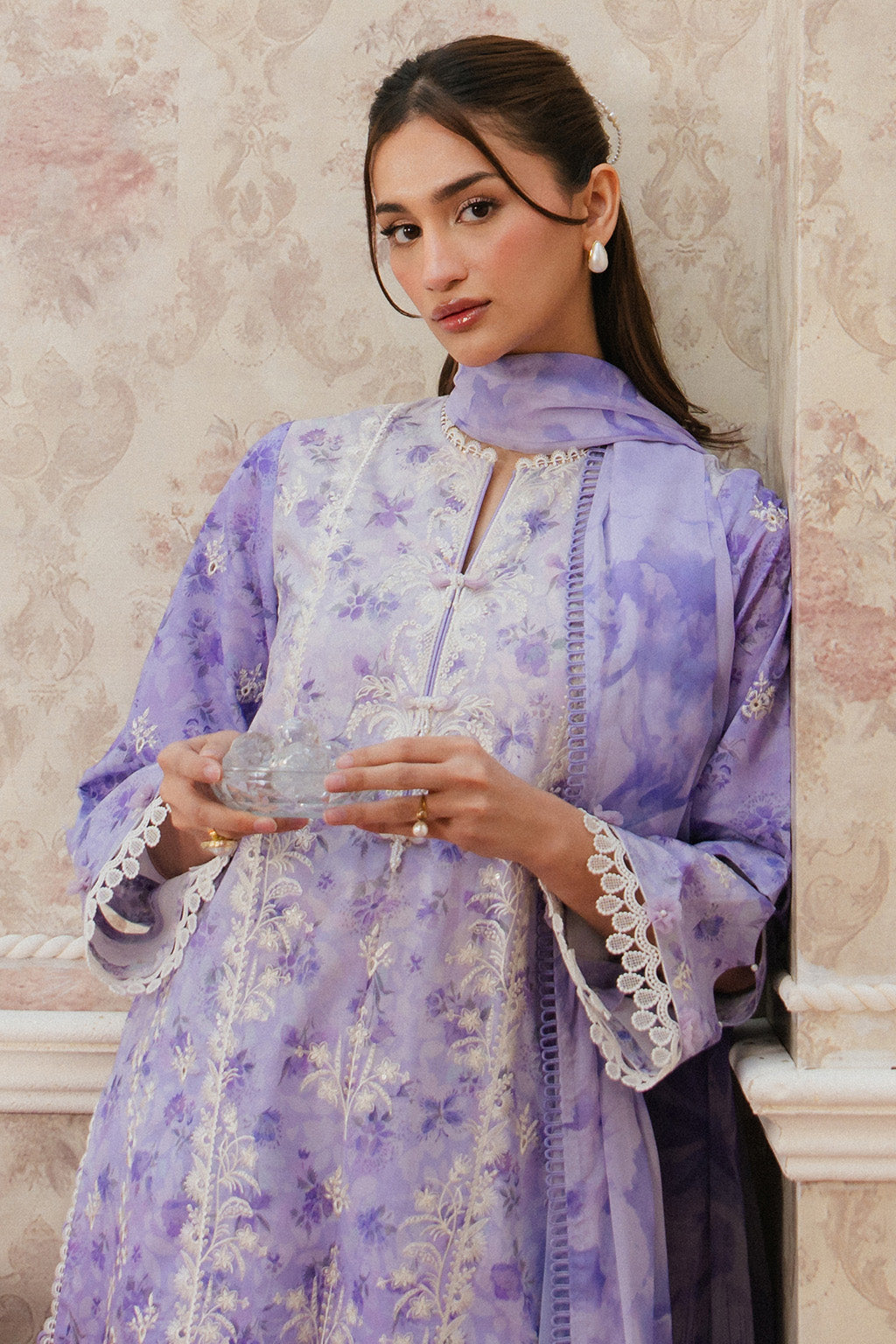 Ayzel | Armelia Printed Lawn 25 | Delilah