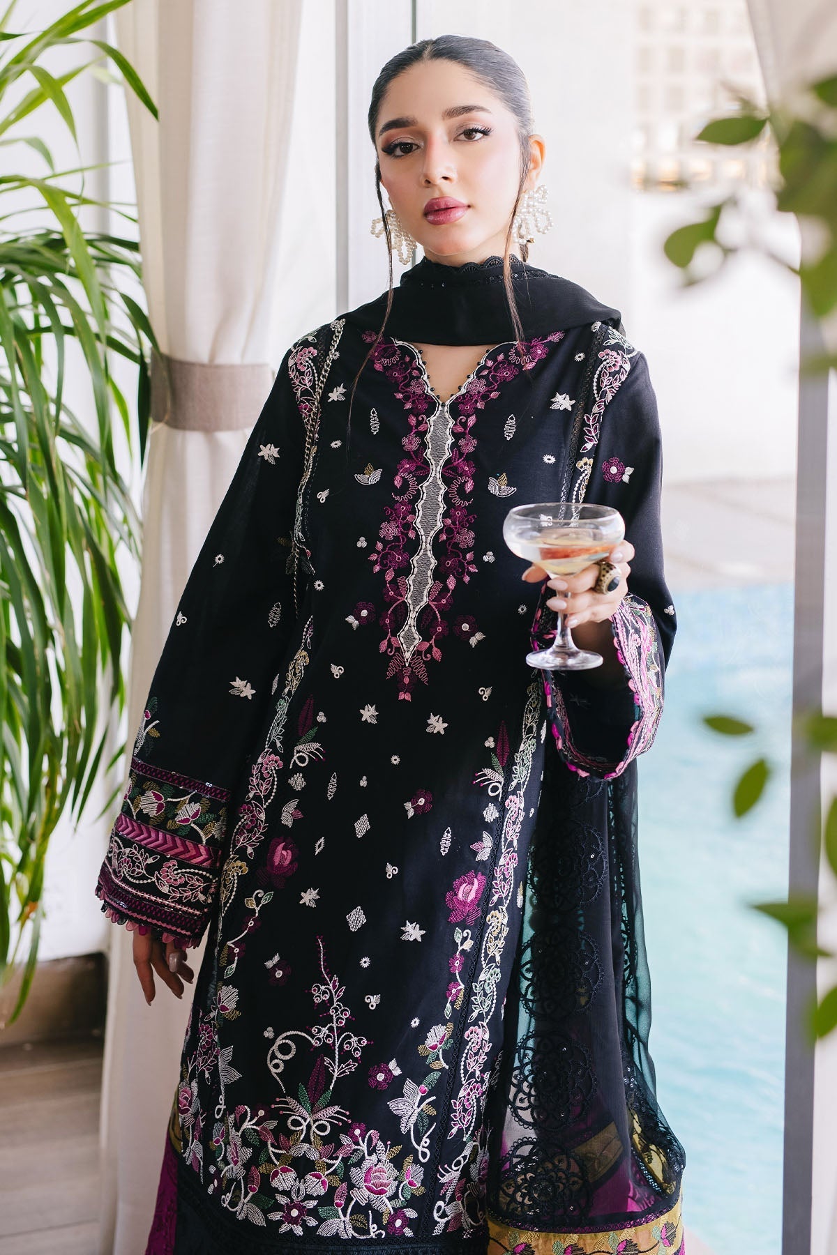 Nureh | Eid Escape Lawn | BOTANICA NE-88