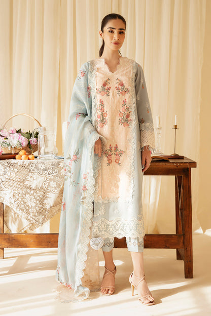 Qalamkar | Qlinekari Luxury Lawn | SQ-15 NEYLAN