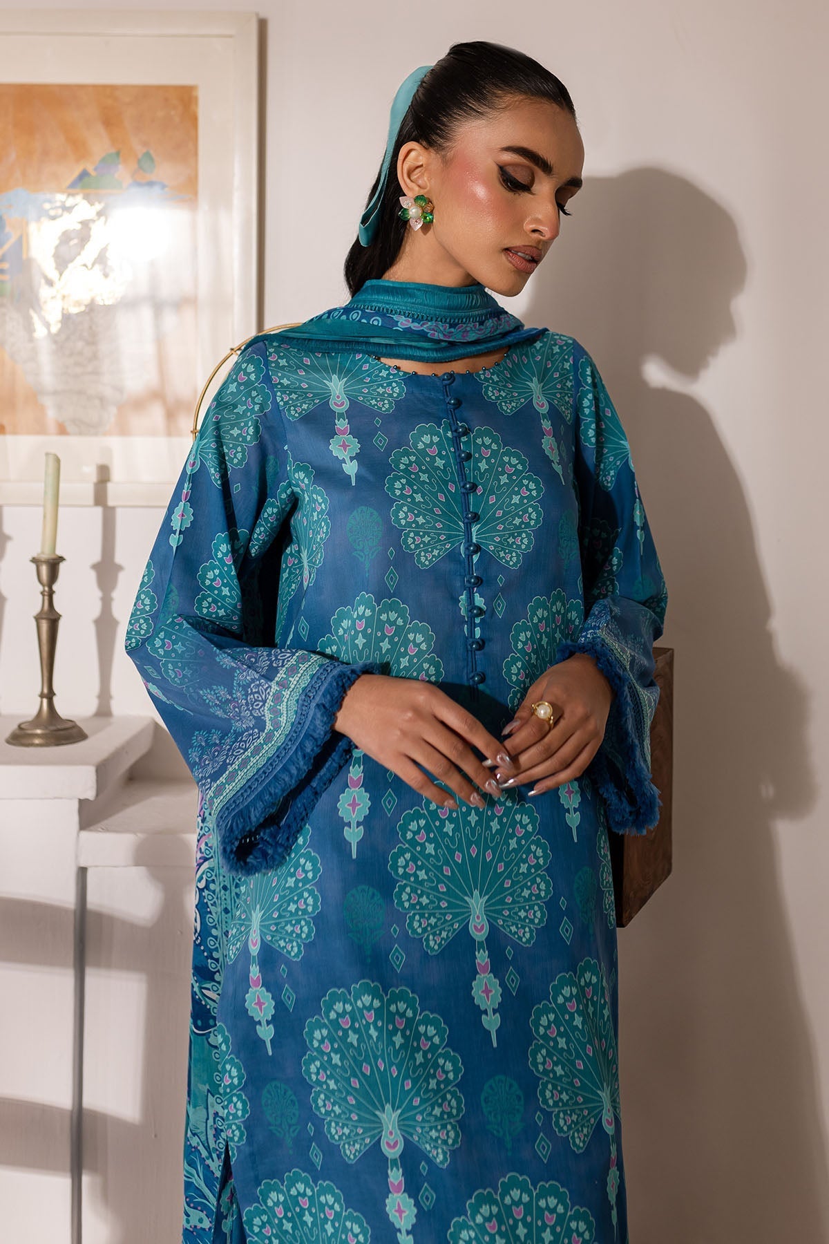 Nureh | Printed Lawn 25 | SP-145