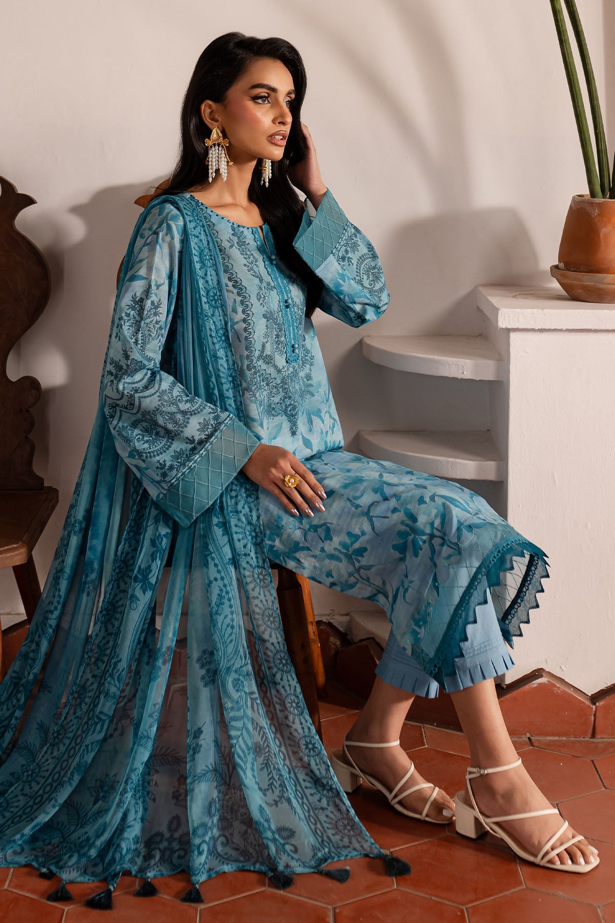 Nureh | Printed lawn 25 | SP-140