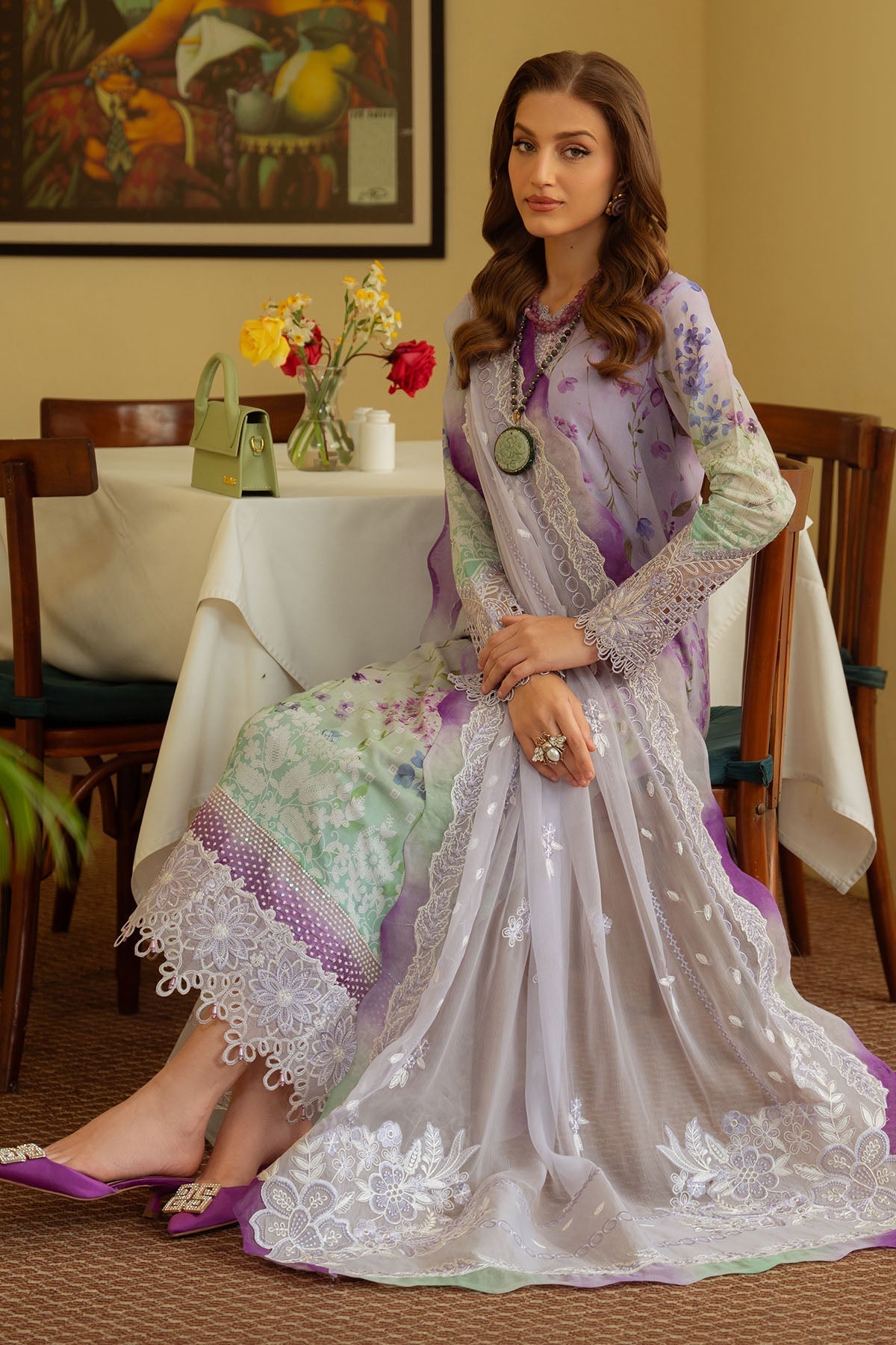 Nureh | Maya Swiss Lawn | NS-148