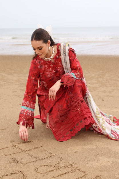 Nureh | Garde nia Embroidered Lawn 25 |NSG-170