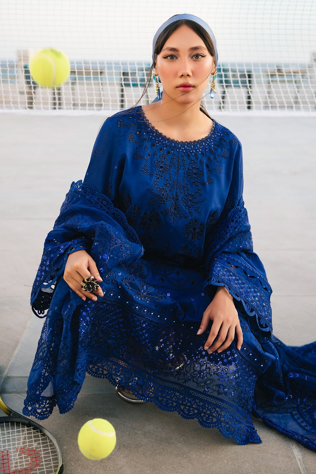 Nureh | Eid Escape Lawn | BLUME NE-90