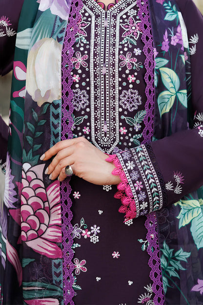 Farasha | Summer weaves | Plum Allure