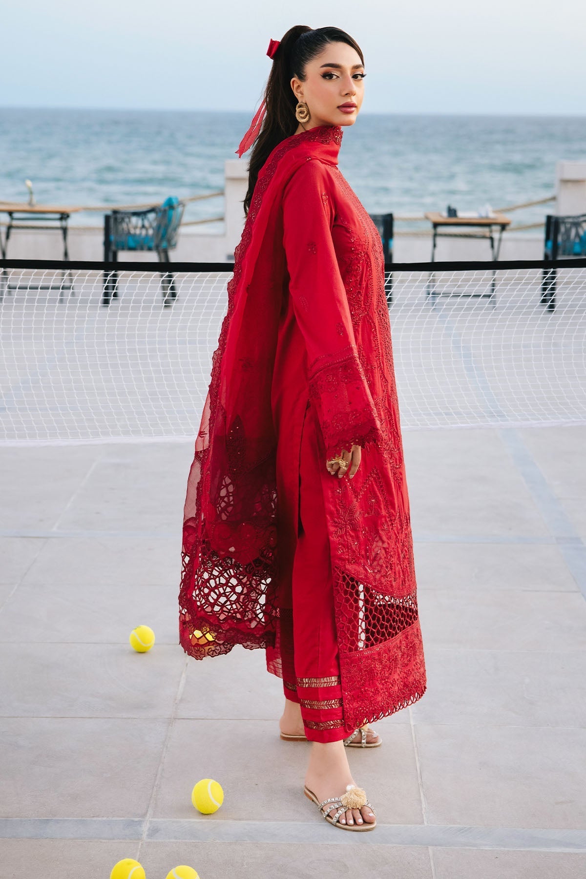 Nureh | Eid Escape Lawn | MIREILLE NE-91