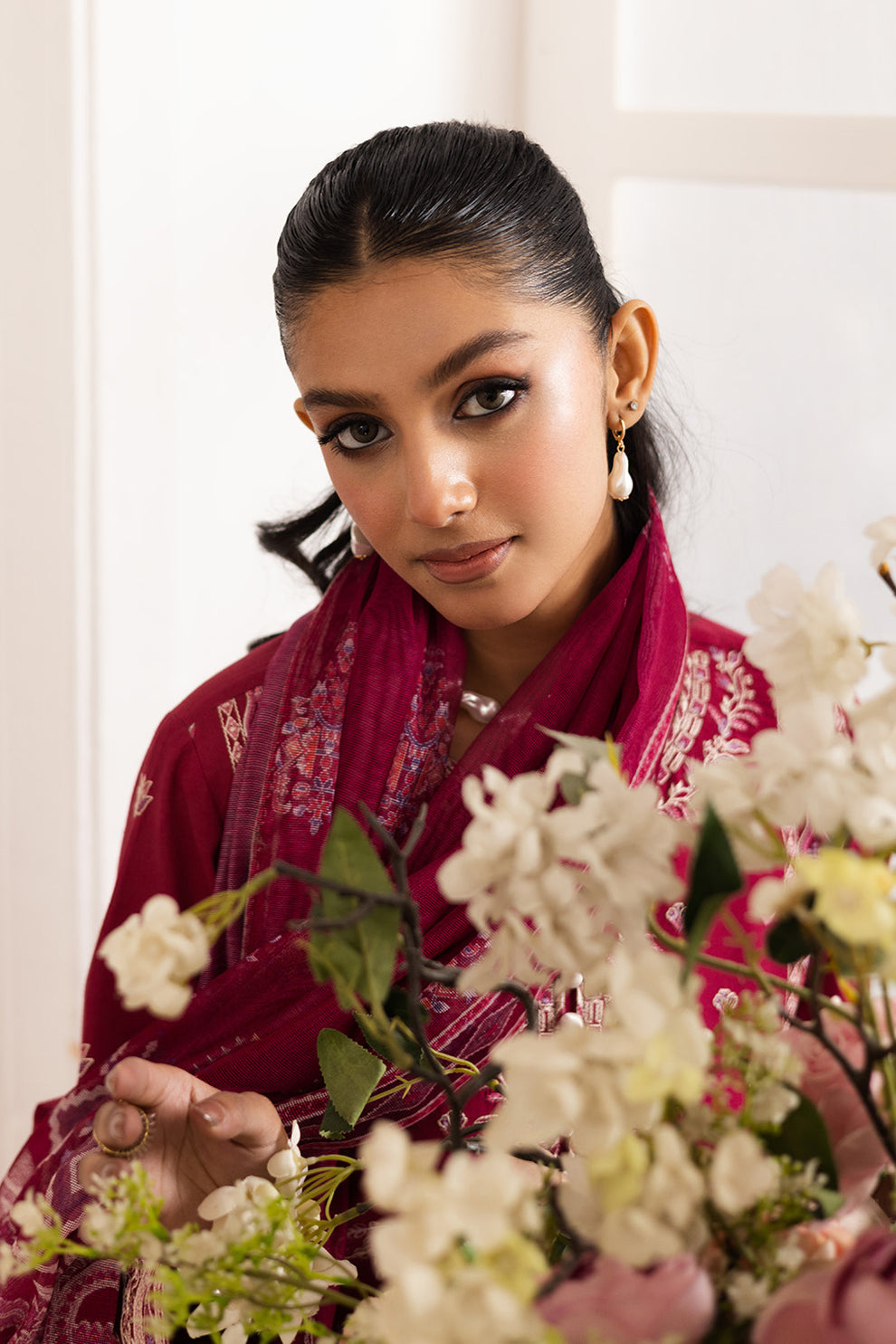 Maryum N Maria | Mira Luxury Lawn | NARGES - FS50108