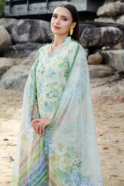 Farasha | Printed Essentials | Mint Bloom