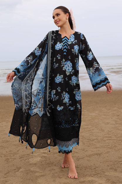 Nureh | Gardenia Embroidered Lawn 25 | NSG-171