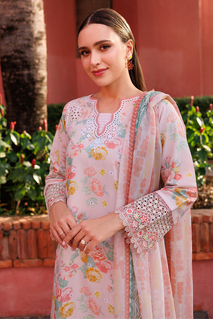 Farasha | Printed Essentials | Peach Glow