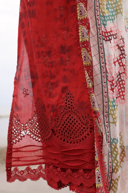 Nureh | Garde nia Embroidered Lawn 25 |NSG-170