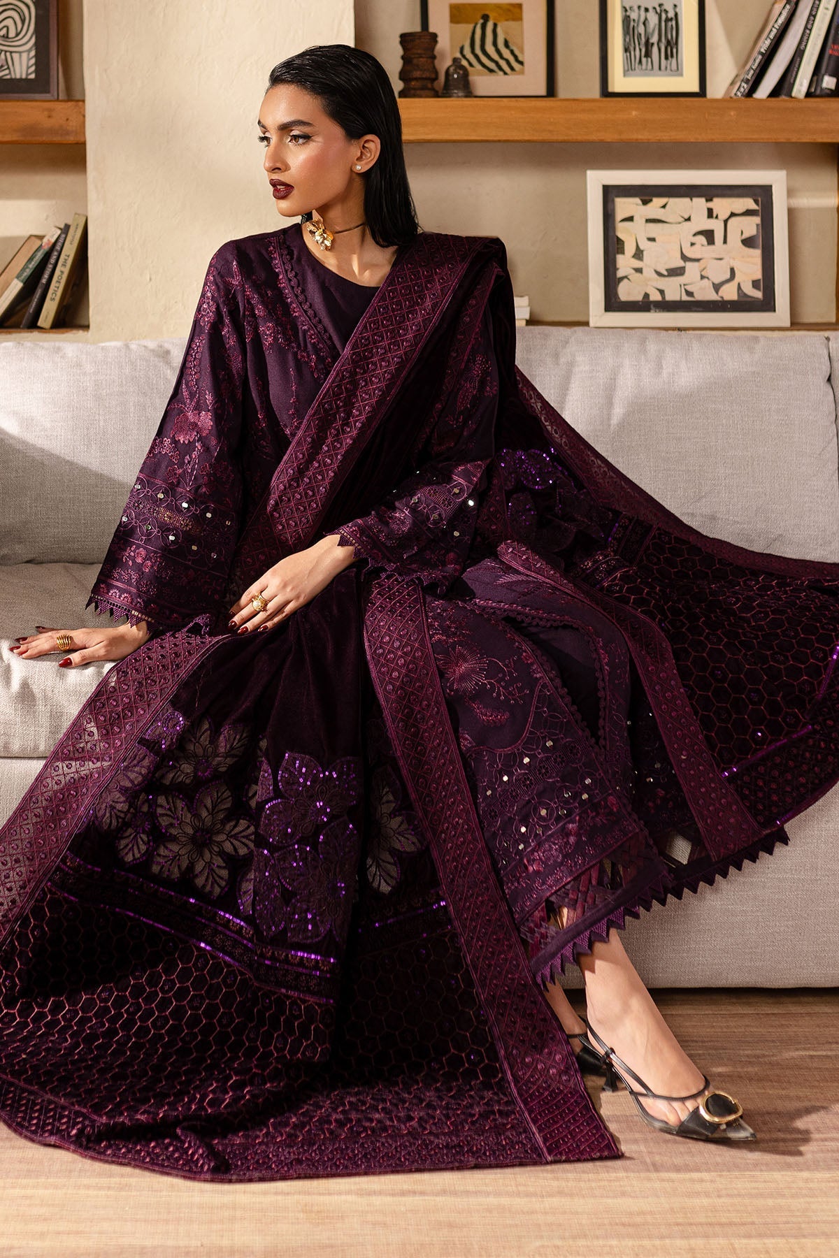 Nureh | Exclusive Shawls | NE-129