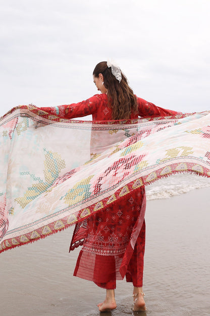 Nureh | Garde nia Embroidered Lawn 25 |NSG-170