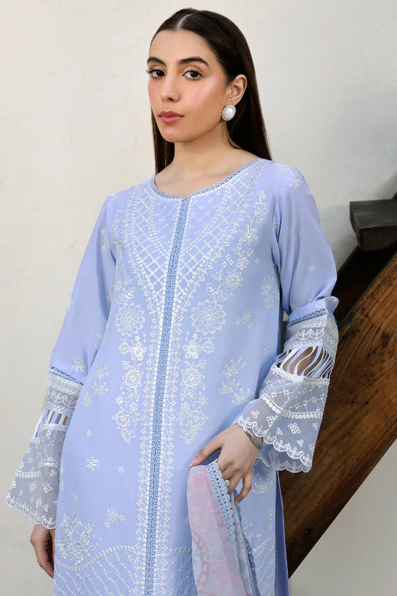 Farasha |Summer weaves | Serene Blue