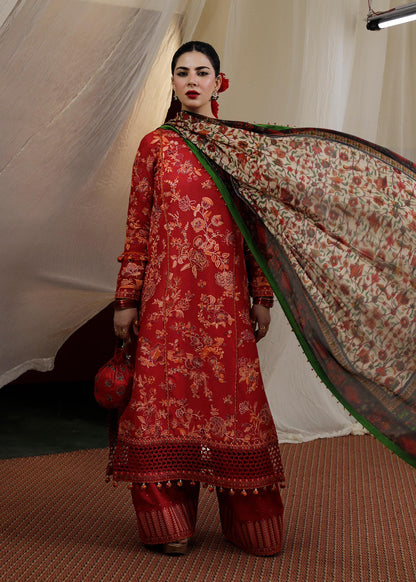 Hussain Rehar | Lawn SS 23 | Berry