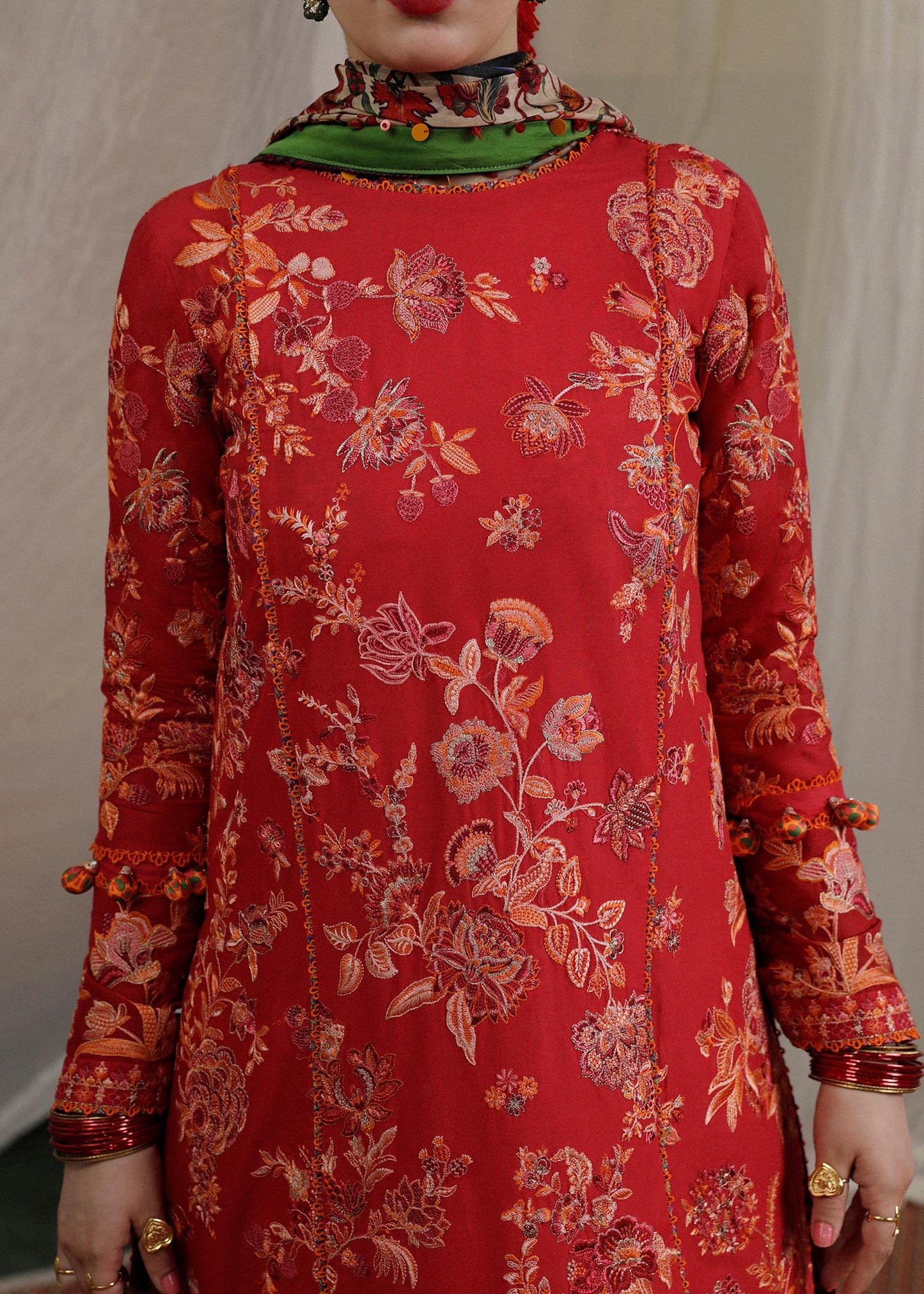Hussain Rehar | Lawn SS 23 | Berry