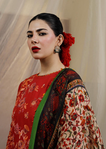 Hussain Rehar | Lawn SS 23 | Berry