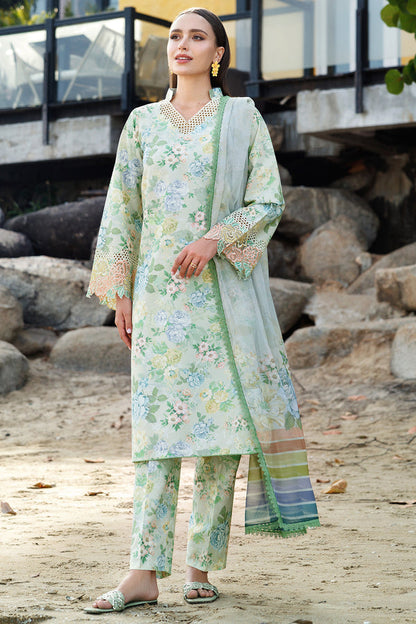 Farasha | Printed Essentials | Mint Bloom