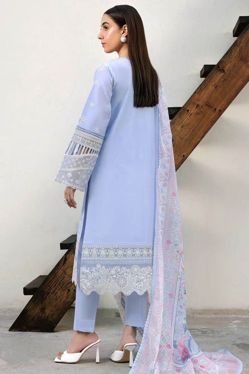 Farasha |Summer weaves | Serene Blue