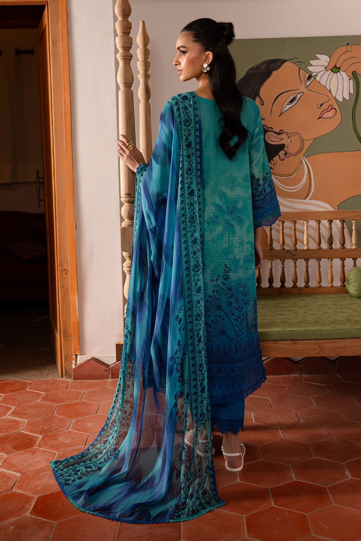 Nureh | Printed lawn 25 | SP-138