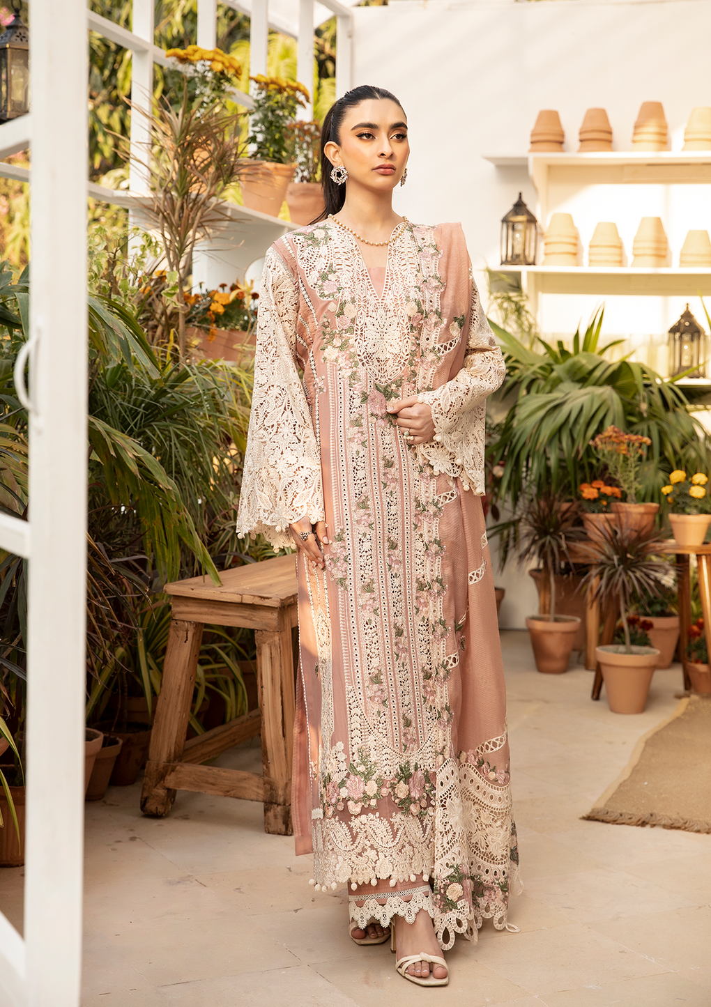 Elaf Premium | Luxury Lawn 25 | ELM-12 SHAHANA