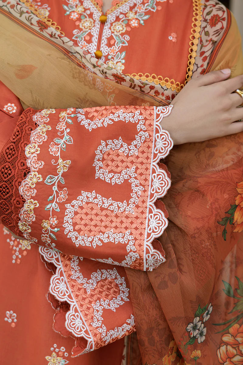 Farasha | Summer weaves | Orange Petal