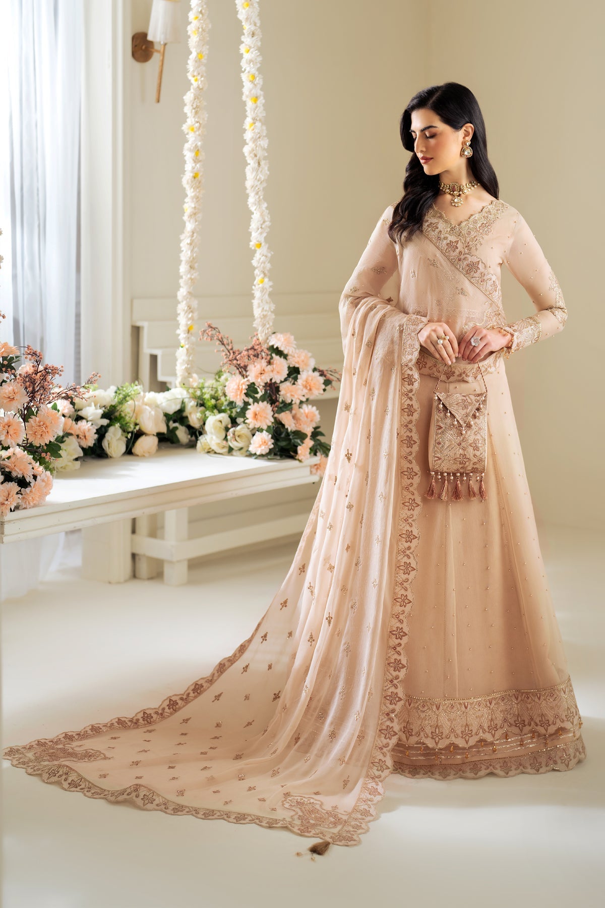 Alizeh | Selene Luxury Chiffon Collection 25 | AF-PS-8004-Lotus