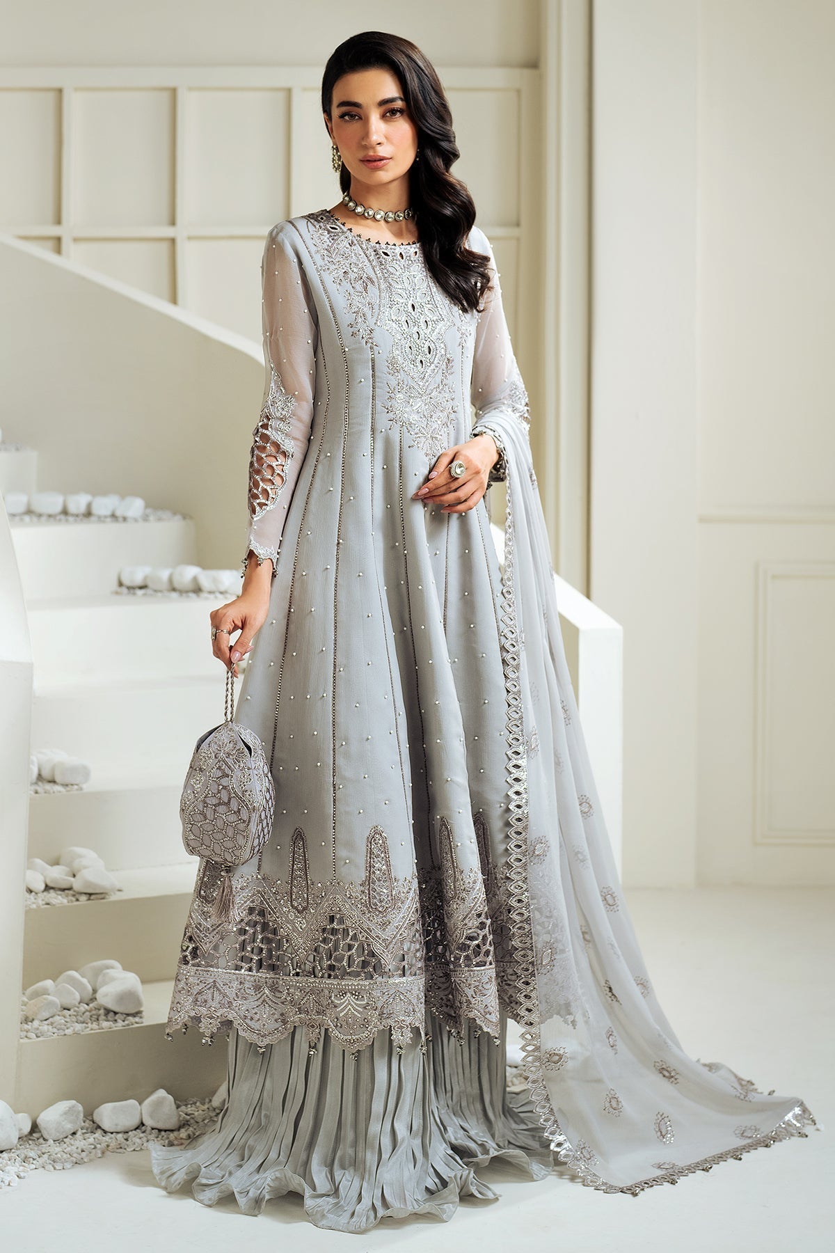 Alizeh | Selene Luxury Chiffon Collection 25 | AF-PS-8002-Luna
