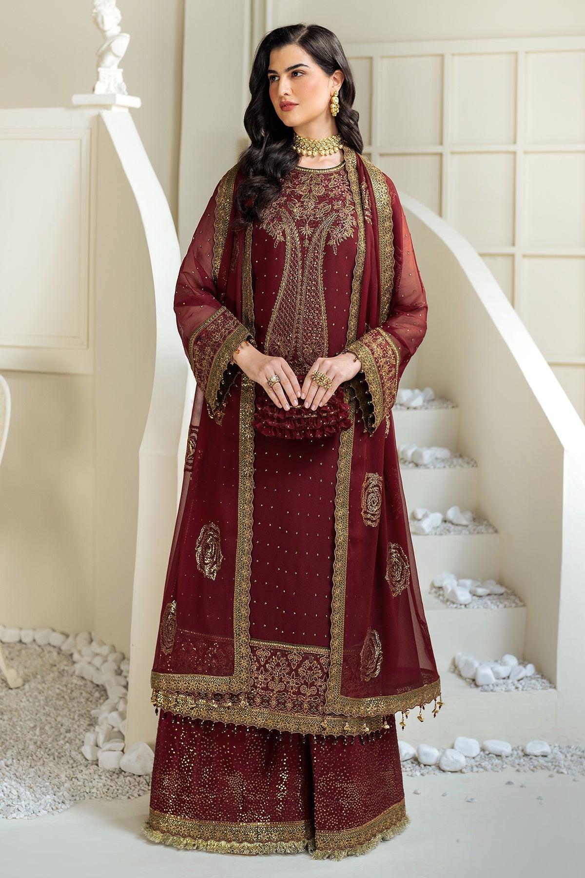 Alizeh | Selene Luxury Chiffon Collection 25 | AF-PS-8007-Gina