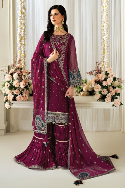 Alizeh | Selene Luxury Chiffon Collection 25 | AF-PS-8001-Rosie