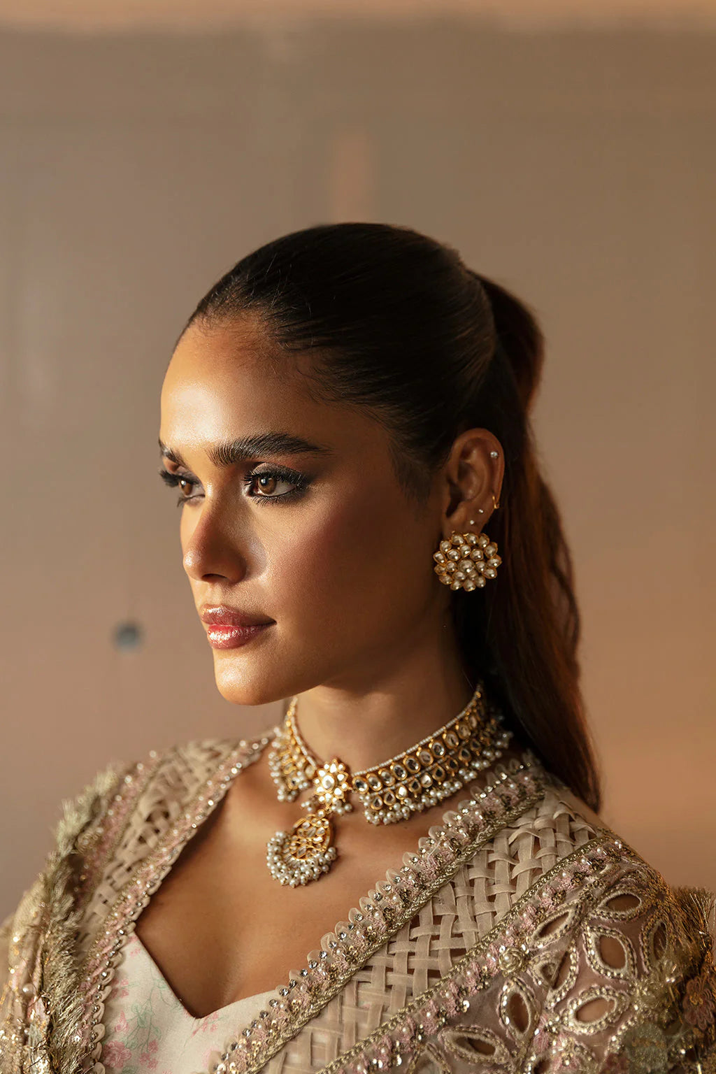 Hayat by Afrozeh Embroidered Organza 3Pc Suit AFH-24-05 ANIQA