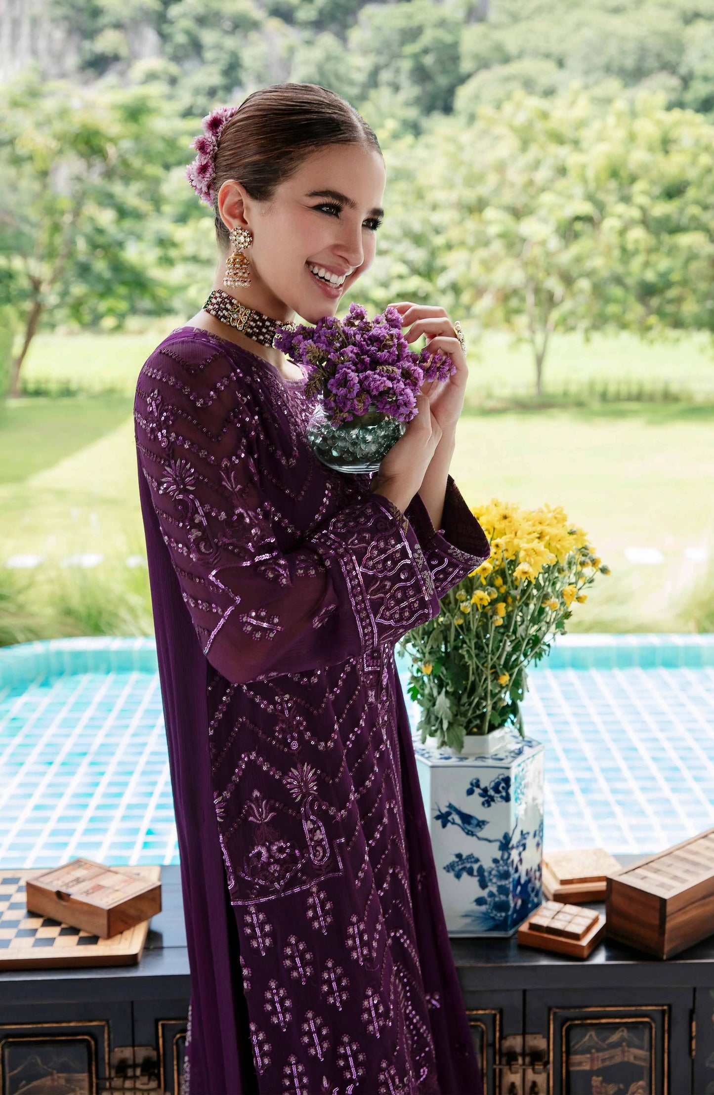 Maryum N Maria | Ariya Premium Chiffon | LAYLA - FW23-506