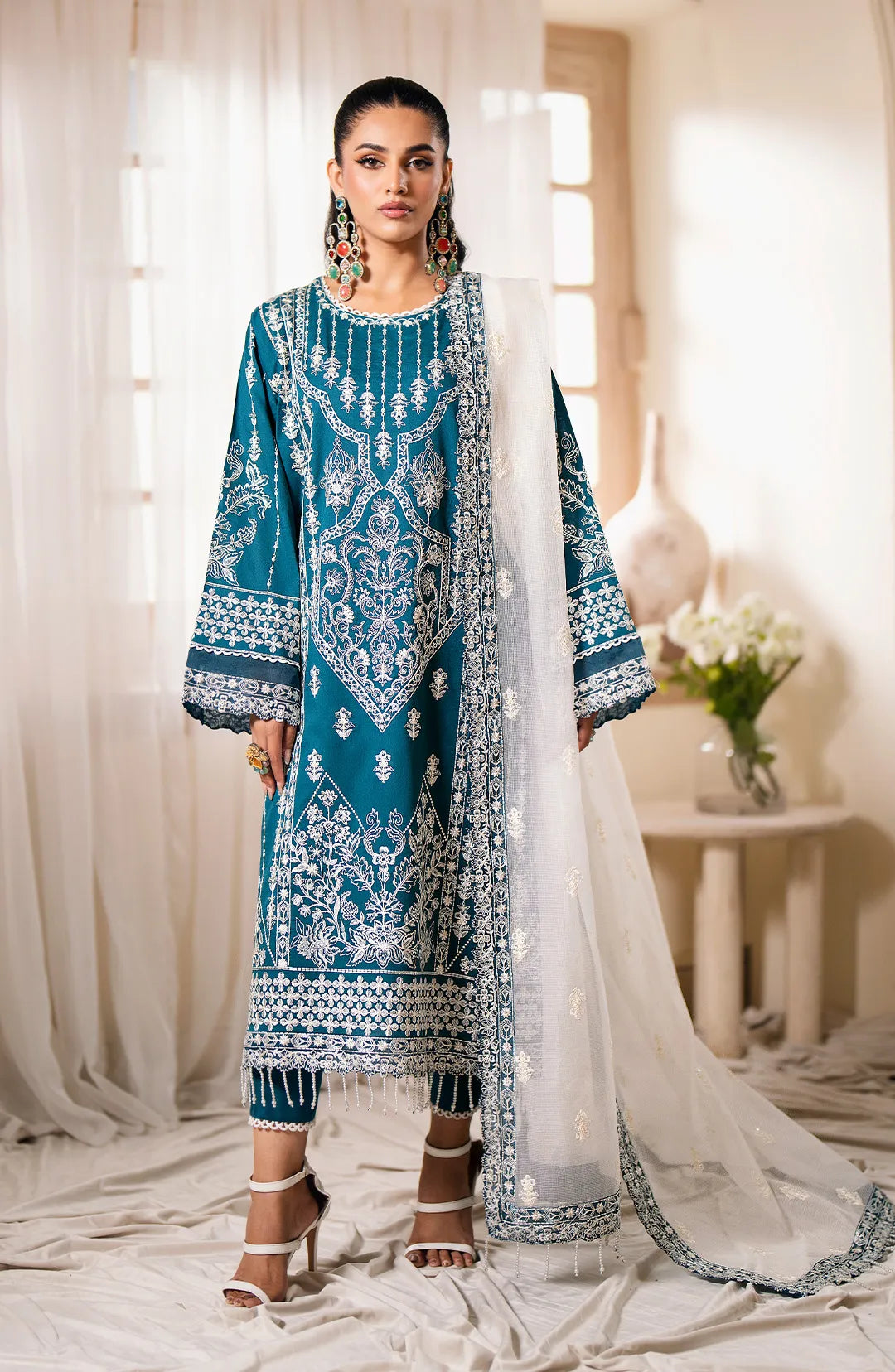 Maryum  N Maria | Eid ul Azha Luxury Lawn | NAILAH - MS24-614