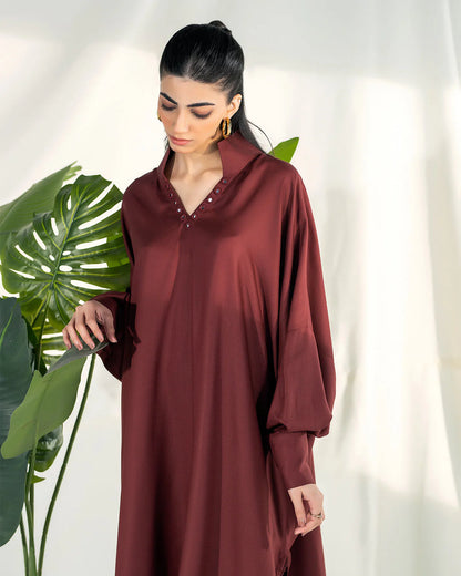 Zevk | Winter Flavour Kaftan | BROWNIE