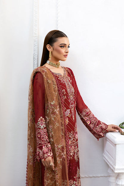 Ramsha | Chevron Chiffon Collection | A-1010