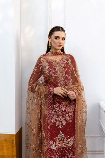 Ramsha | Chevron Chiffon Collection | A-1010