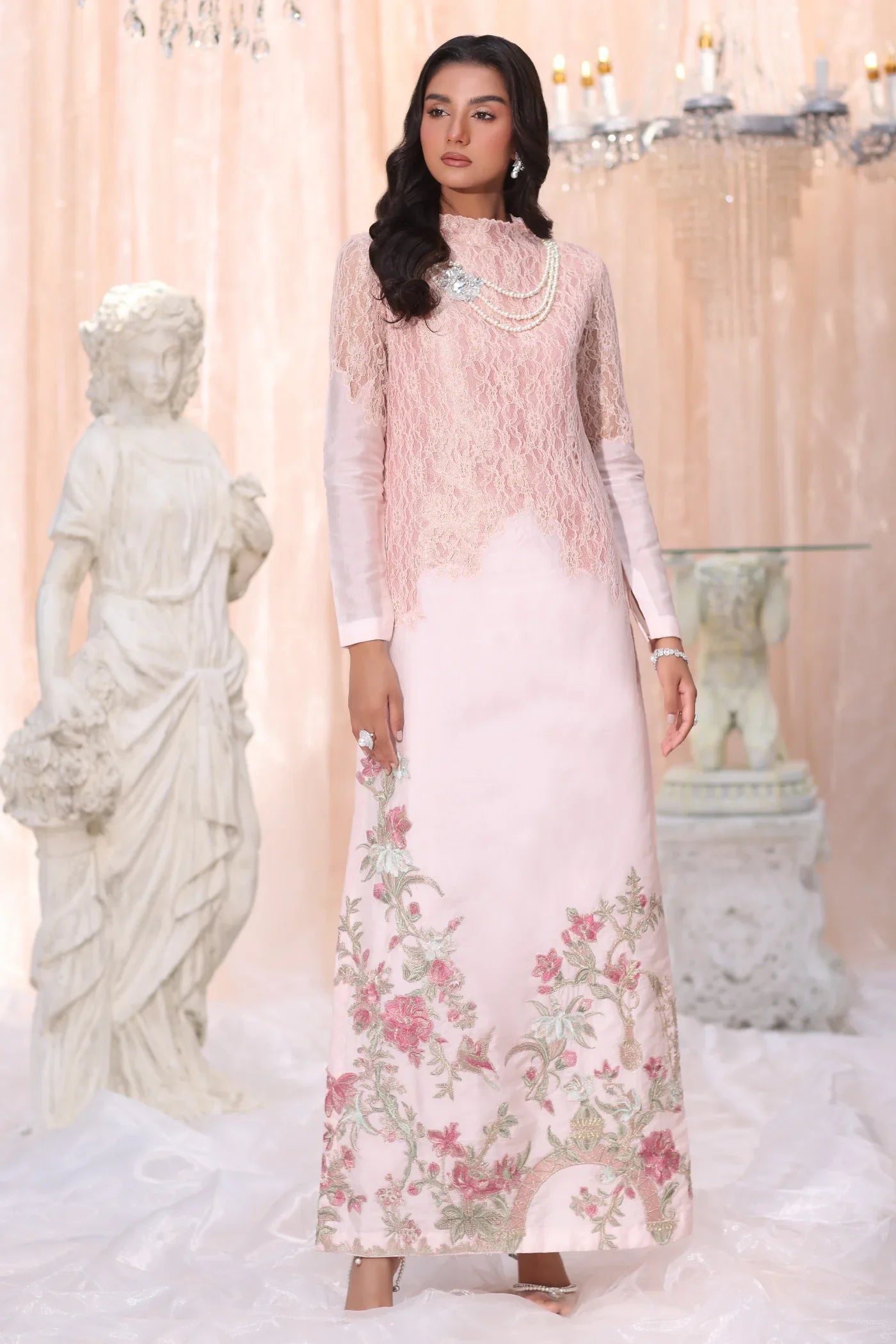 Musferah saad | The Serenade | Champagne Blush