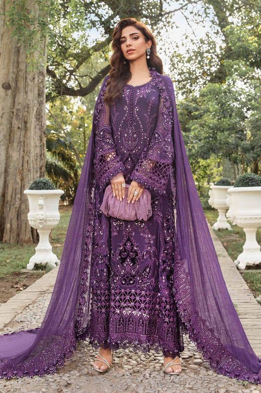 Maria B | Chiffon Formals 24 | Chiffon Suit | MPC-24-102
