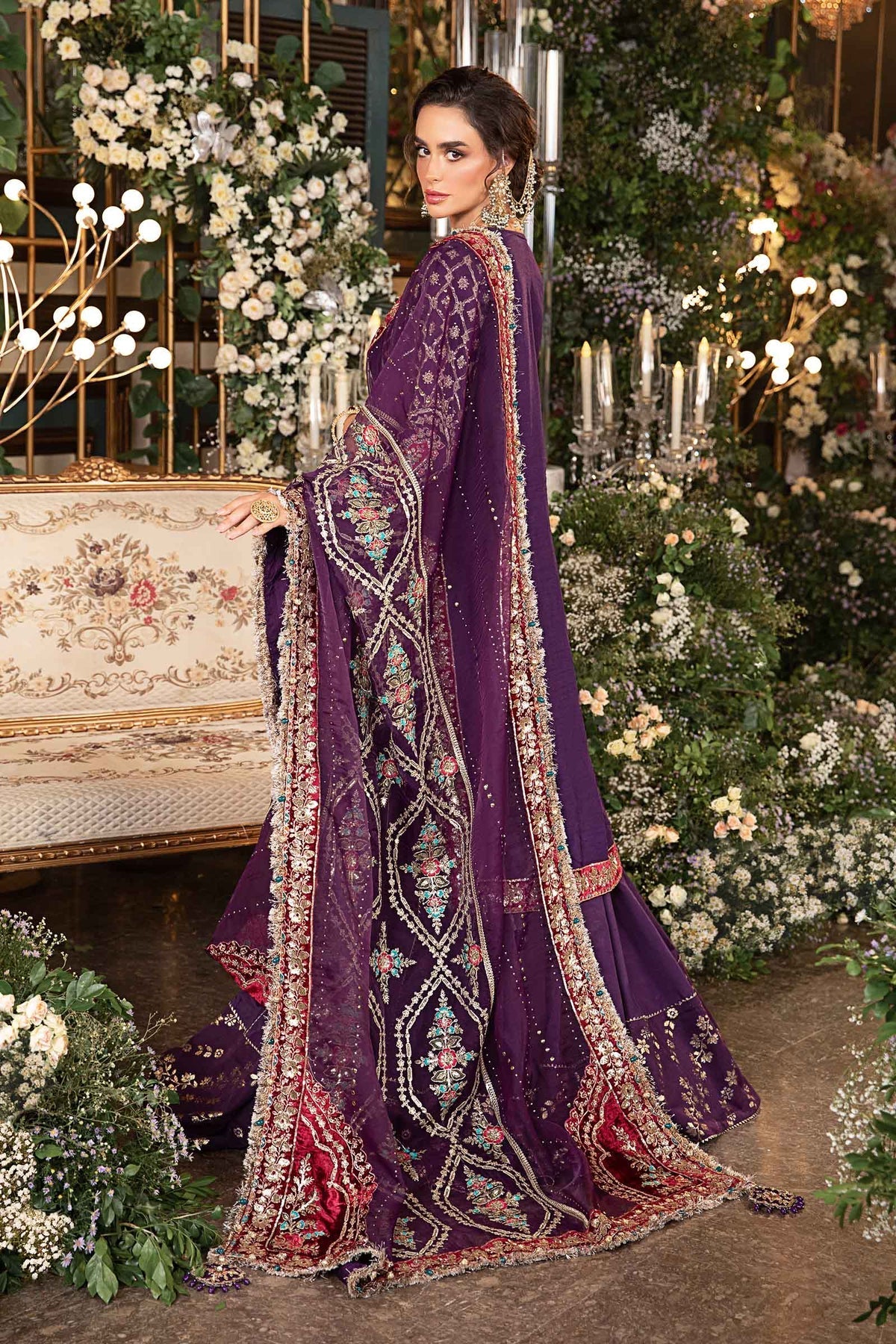 Maria B | Embroidered Formals 24 | Organza Suit | BD-2903