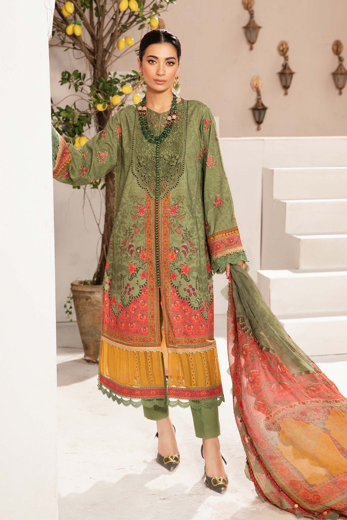 Maria.B | M Print Eid Edit | MPT-2206-A