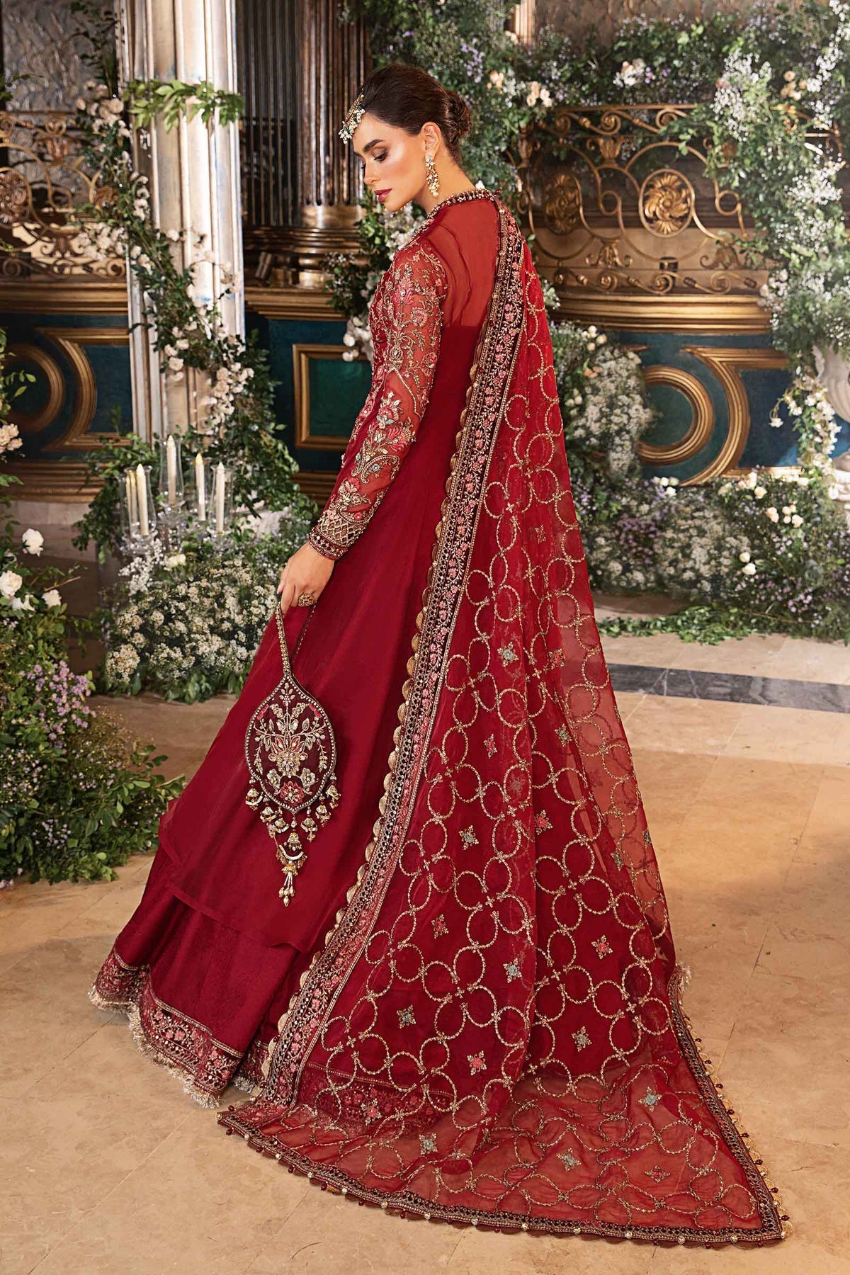 Maria B | Embroidered Formals 24 | Organza Suit | BD-2908