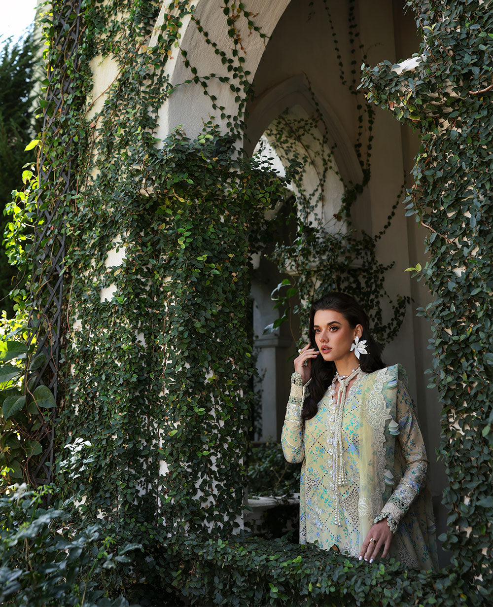 Republic Womenswear | Kalani Eid Luxury Lawn 25 | D8-A - Zuri