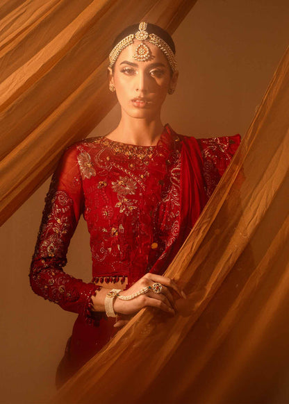 Paras by Pasha | Noor -e- Jahan Saree Collection | Laal-e-Jahan