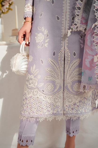 Jazmin | Iris EMBROIDERED DOBBY LAWN IL'25-D06