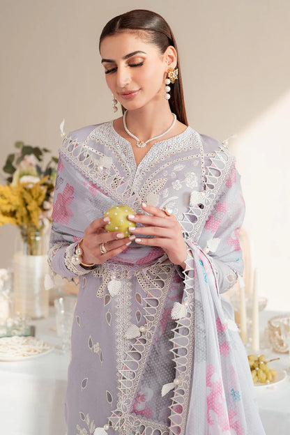 Jazmin | Iris EMBROIDERED DOBBY LAWN IL'25-D06
