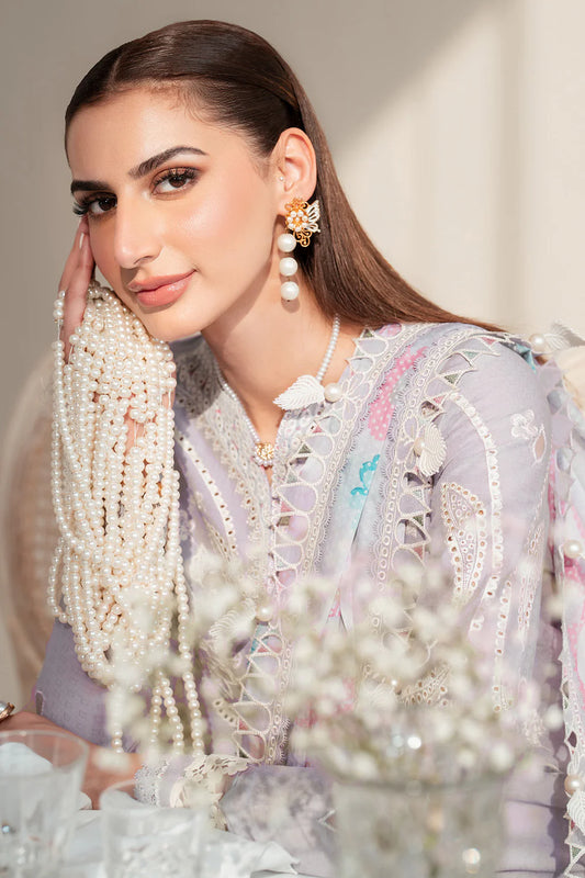 Jazmin | Iris EMBROIDERED DOBBY LAWN IL'25-D06