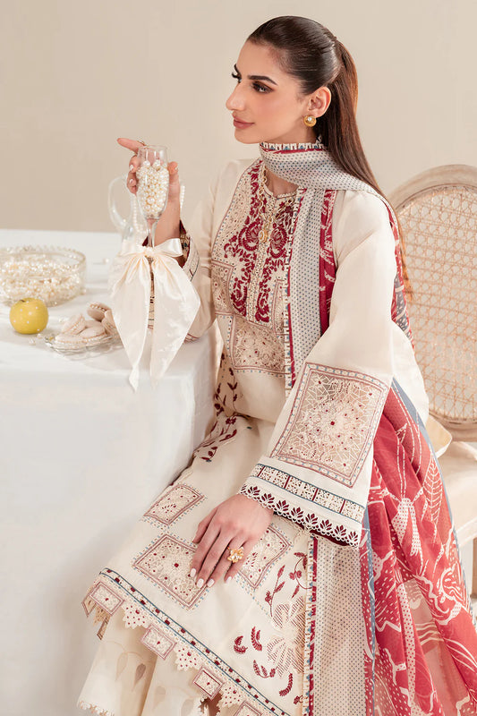 Jazmin | Iris EMBROIDERED LAWN IL'25-D02